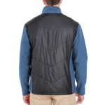 Quilted Front & Back Soft Shell Jacket