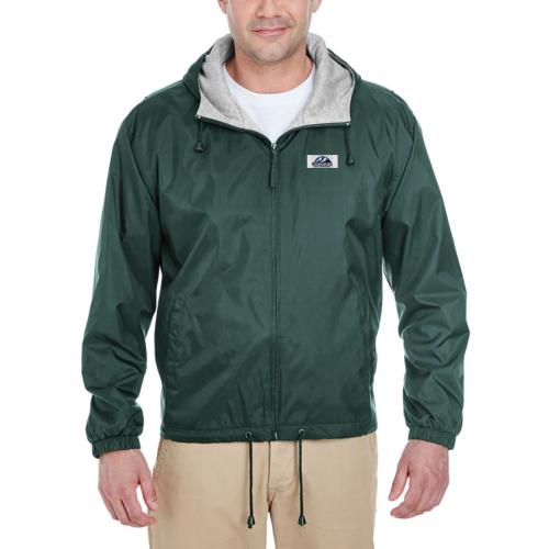 fleece lined Hooded jacket