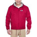 fleece lined Hooded jacket