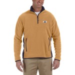 Colorblock Quarter-Zip Fleece Jacket