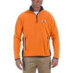 Colorblock Quarter-Zip Fleece Jacket