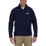 Colorblock Quarter-Zip Fleece Jacket