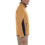 Colorblock Quarter-Zip Fleece Jacket