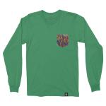 Peacock Paisley Long-Sleeve