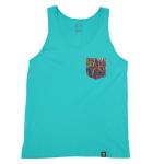 Peacock Paisley Tank Top