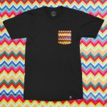 Pink/Yellow Chevron T-shirt