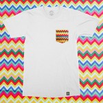 Pink/Yellow Chevron T-shirt