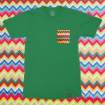 Pink/Yellow Chevron T-shirt