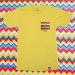 Pink/Yellow Chevron T-shirt