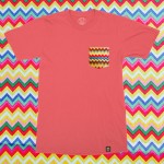 Pink/Yellow Chevron T-shirt