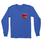 Rebel Red Chevron Long-Sleeve