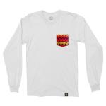 Rebel Red Chevron Long-Sleeve