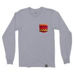 Rebel Red Chevron Long-Sleeve