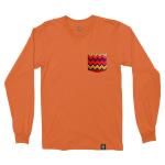 Rebel Red Chevron Long-Sleeve
