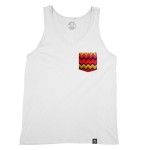 Rebel Red Chevron Tank Top