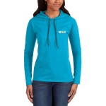 Lightweight Long-Sleeve Hooded T-Shirt