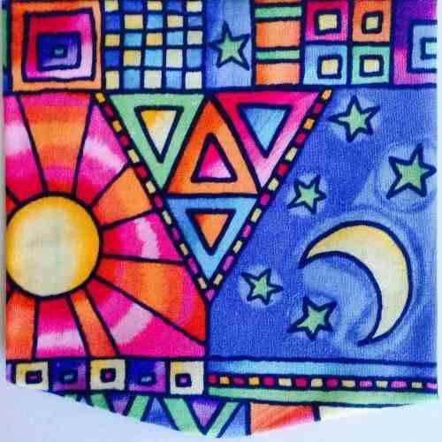 Celestial Patchwork Long-Sleeve